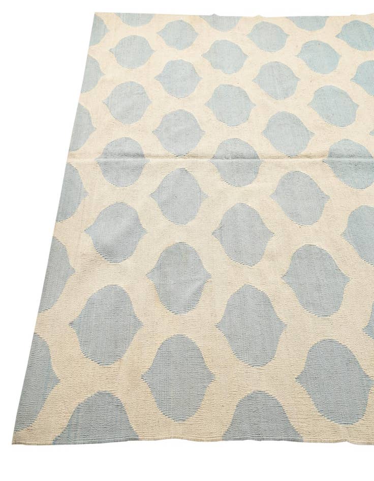 Detail image of  6' 2 x 7' 10  Hand Woven Kilim Modern Wool Rug