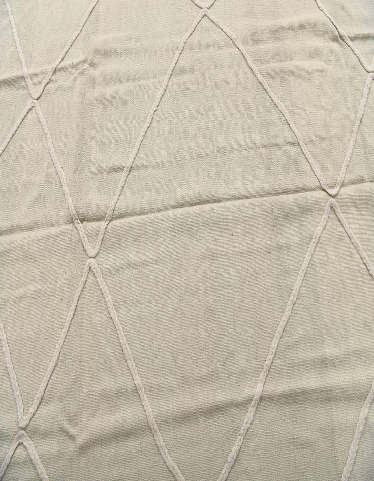 Detail image of  5' 6 x 7' 10  Hand Woven Kilim Modern Wool Rug