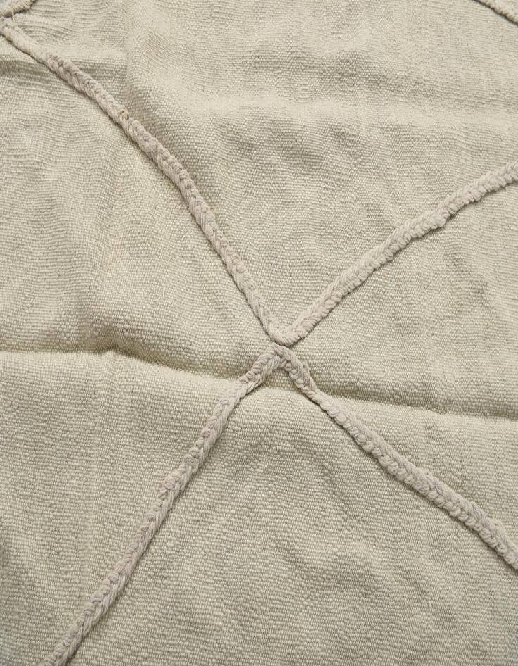 Detail image of  4' x 5' 3  Hand Woven Kilim Modern Wool Rug