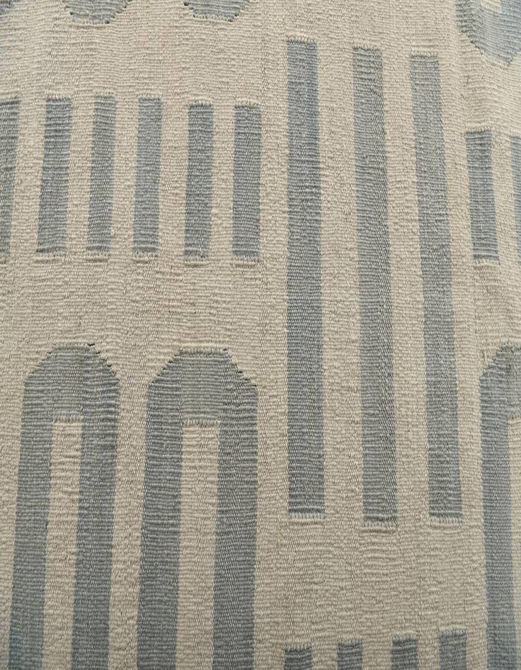 Detail image of  5' x 6' 6  Hand Woven Kilim Modern Wool Rug
