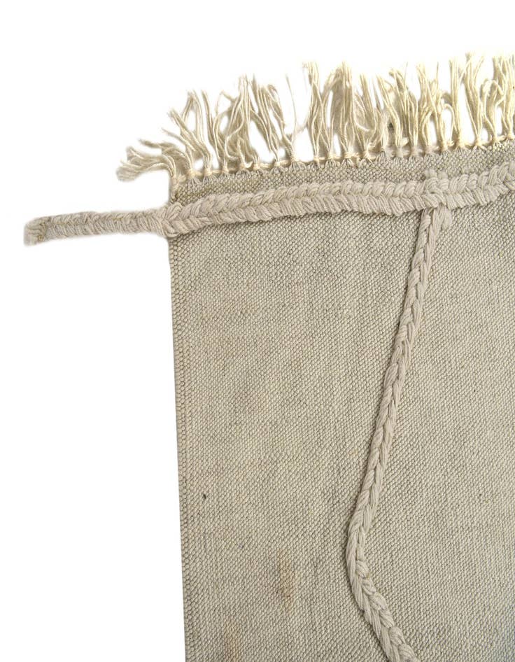 Detail image of  5' 7 x 7' 9  Hand Woven Kilim Modern Wool Rug