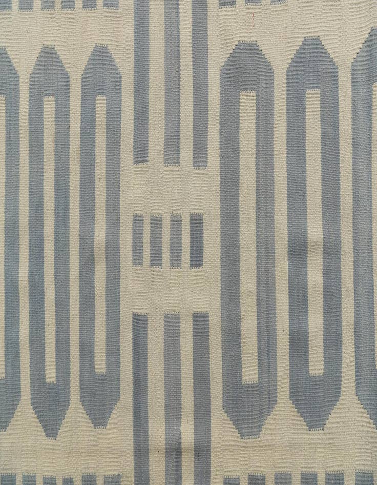 Detail image of  8' 2 x 10'  Hand Woven Kilim Modern Wool Rug