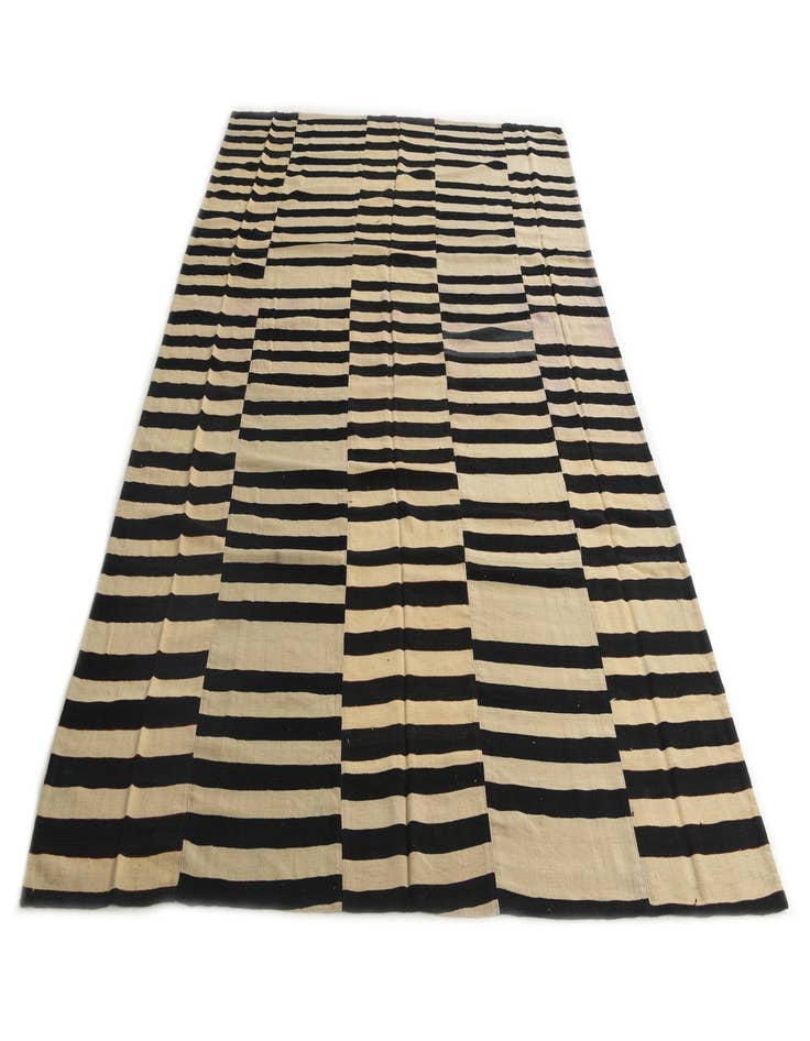 Detail image of  7' 3 x 10' 2  Hand Woven Kilim Modern Wool Rug