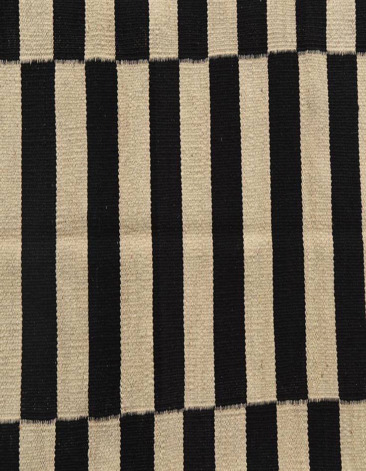 Detail image of  3' 4 x 4' 9  Hand Woven Kilim Modern Wool Rug