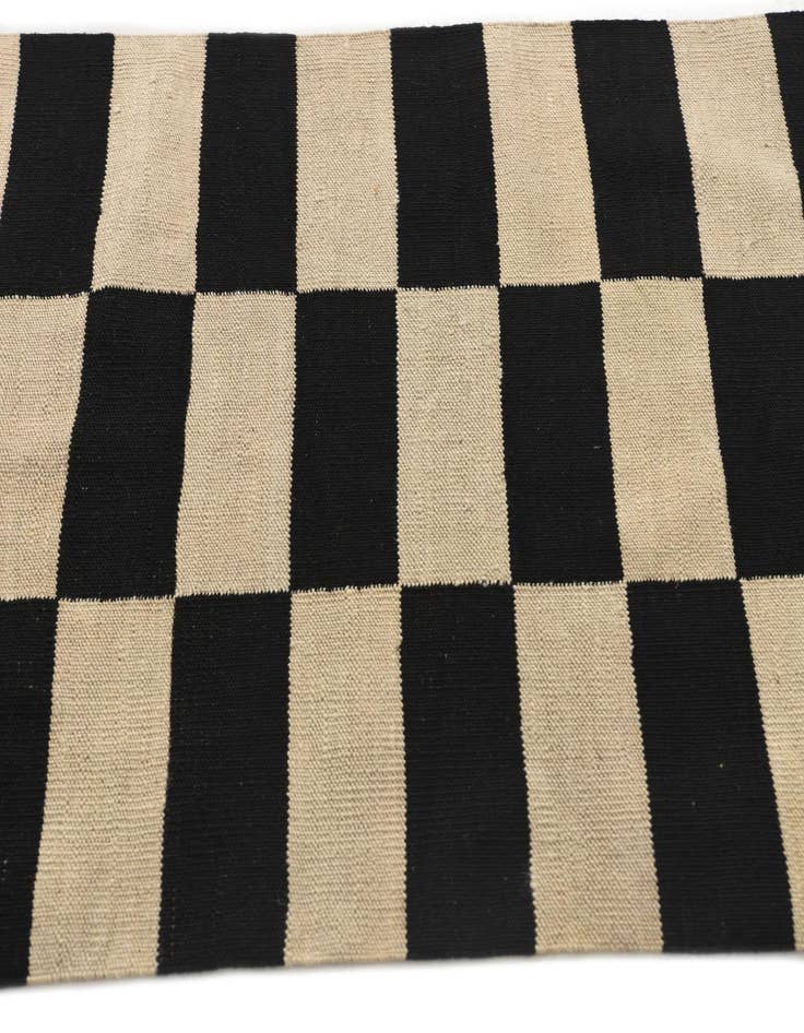 Detail image of  2' 7 x 3' 9  Hand Woven Kilim Modern Wool Rug