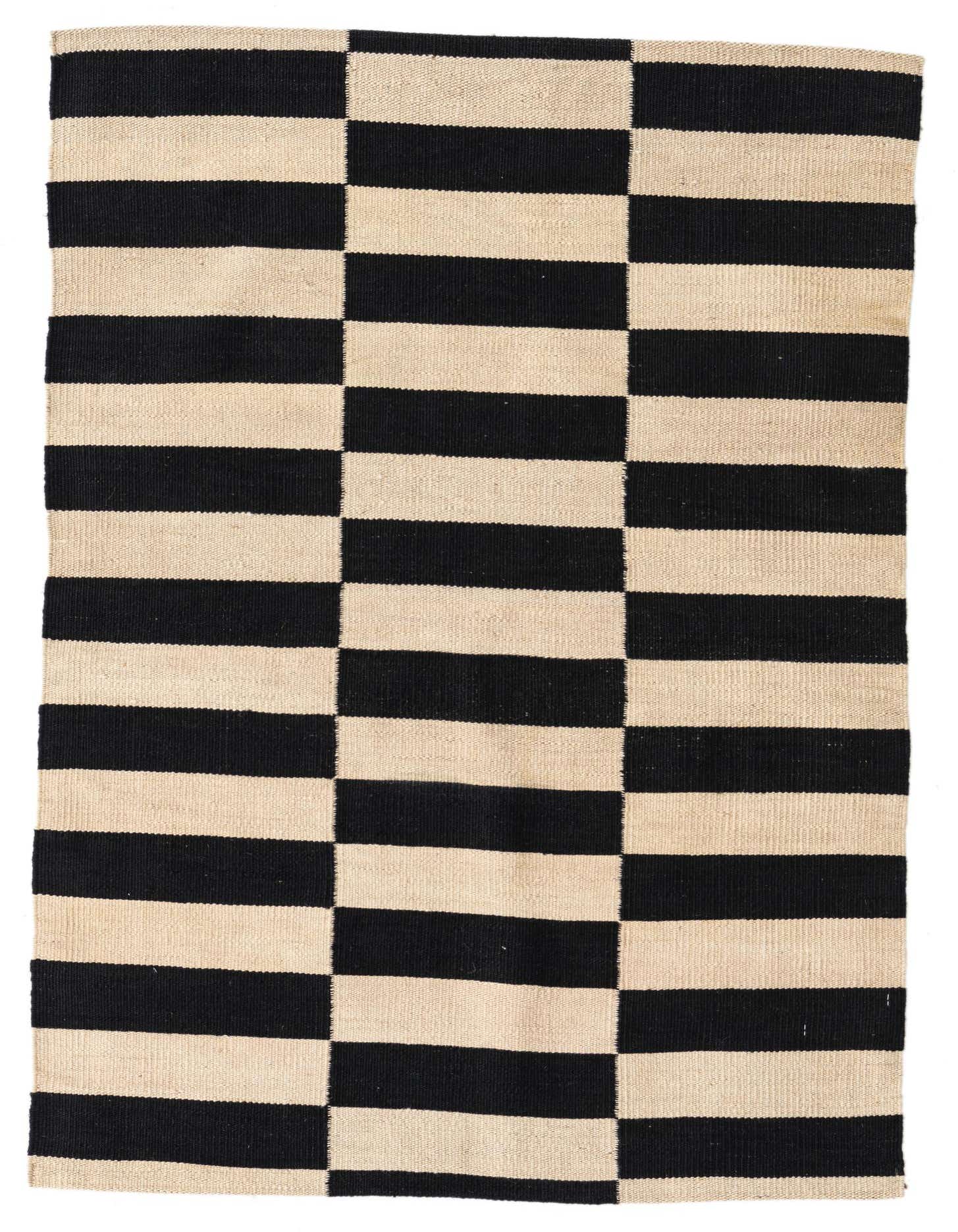 Primary image  2' 7 x 3' 9  Hand Woven Kilim Modern Wool Rug
