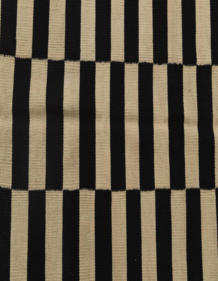 Detail image of  2' 8 x 3' 9  Hand Woven Kilim Modern Wool Rug