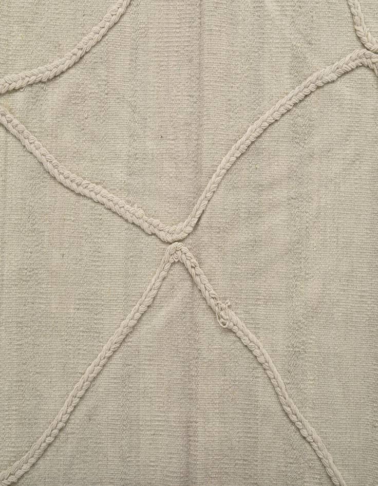 Detail image of  3' 6 x 5' 2  Hand Woven Kilim Modern Wool Rug