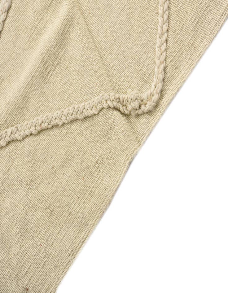 Detail image of  3' 3 x 4' 9  Hand Woven Kilim Modern Wool Rug