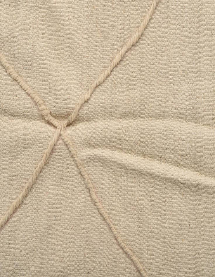 Detail image of  3' 5 x 5'  Hand Woven Kilim Modern Wool Rug