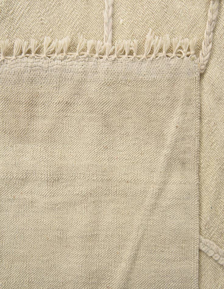 Detail image of  5' x 6' 5  Hand Woven Kilim Modern Wool Rug