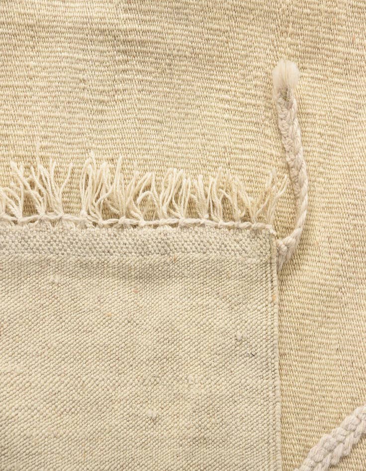 Detail image of  4' 8 x 7' 3  Hand Woven Kilim Modern Wool Rug