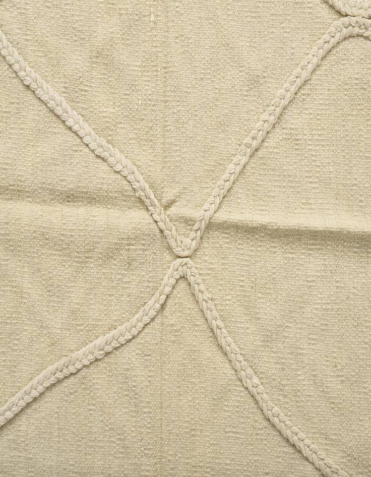 Detail image of  3' 6 x 5'  Hand Woven Kilim Modern Wool Rug