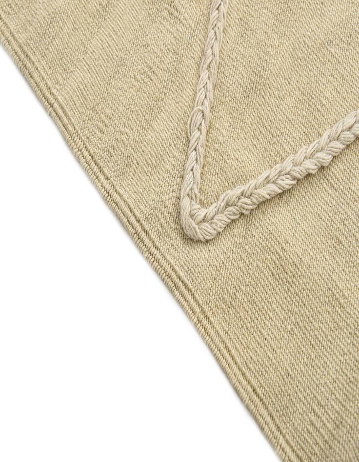 Detail image of  3' 5 x 4' 10  Hand Woven Kilim Modern Wool Rug