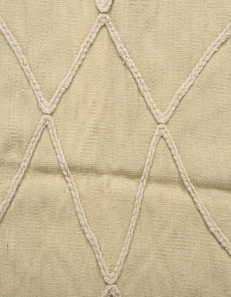 Detail image of  3' 5 x 4' 10  Hand Woven Kilim Modern Wool Rug