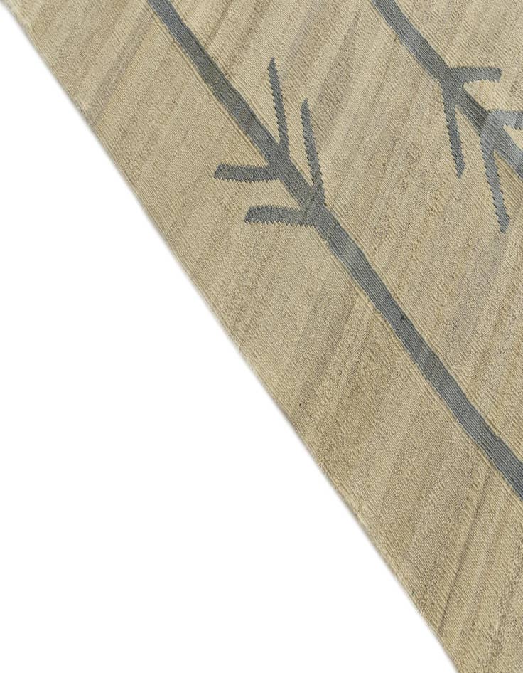 Detail image of  6' 9 x 9' 5  Hand Woven Kilim Modern Wool Rug