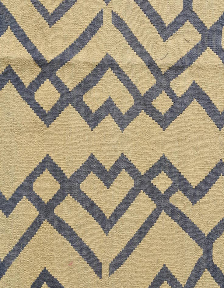 Detail image of  6' 2 x 7' 9  Hand Woven Kilim Modern Wool Rug