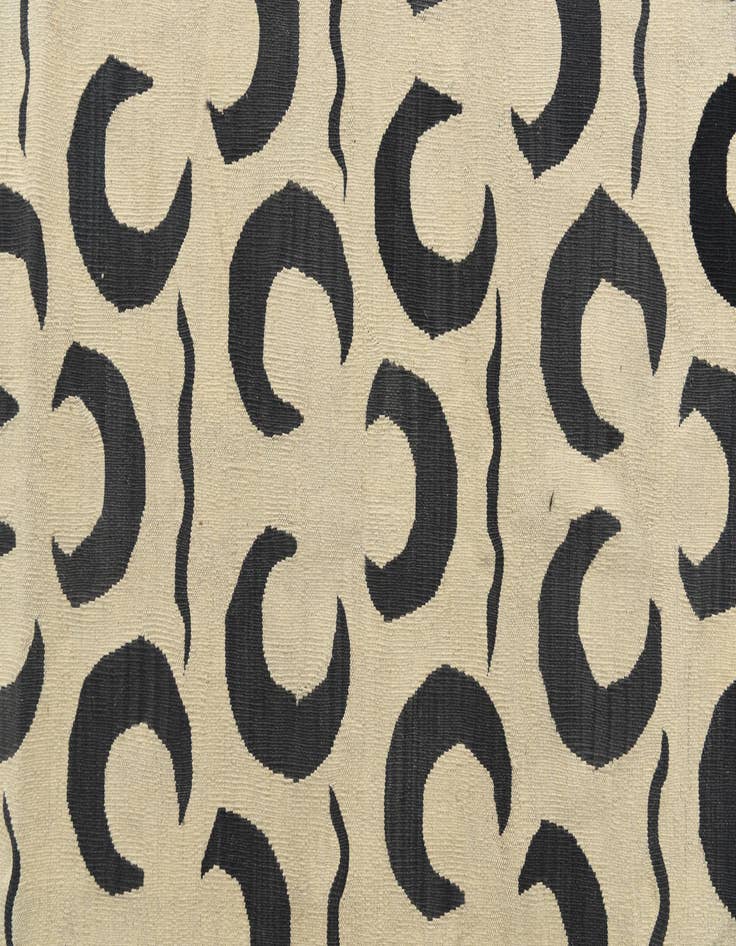 Detail image of  8' 7 x 9' 7  Hand Woven Kilim Modern Wool Rug