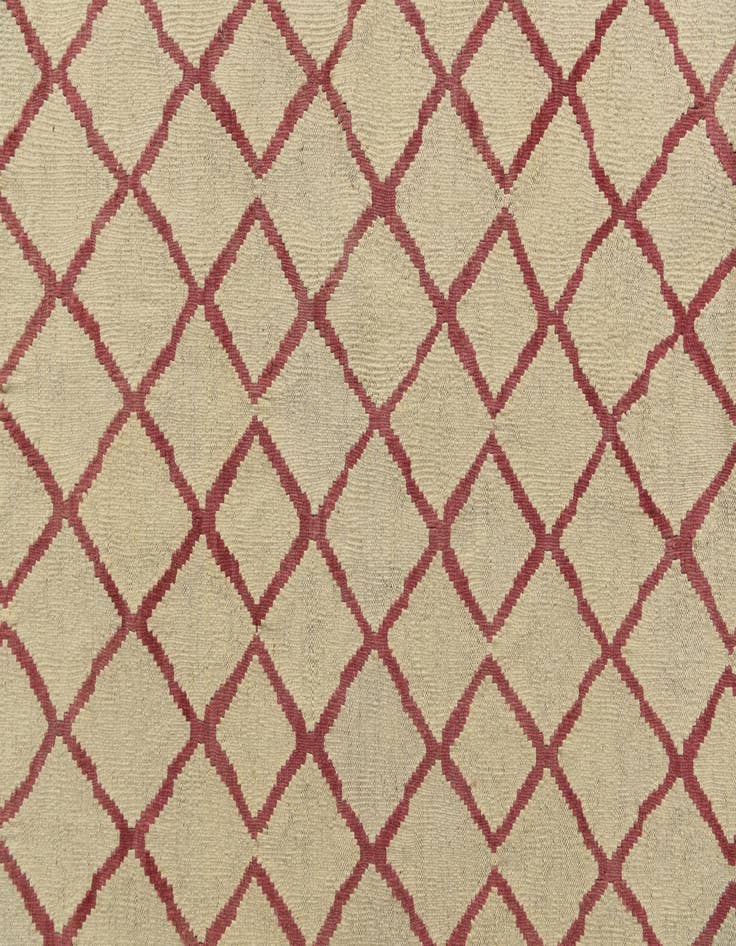 Detail image of  8' 10 x 11' 3  Hand Woven Kilim Modern Wool Rug