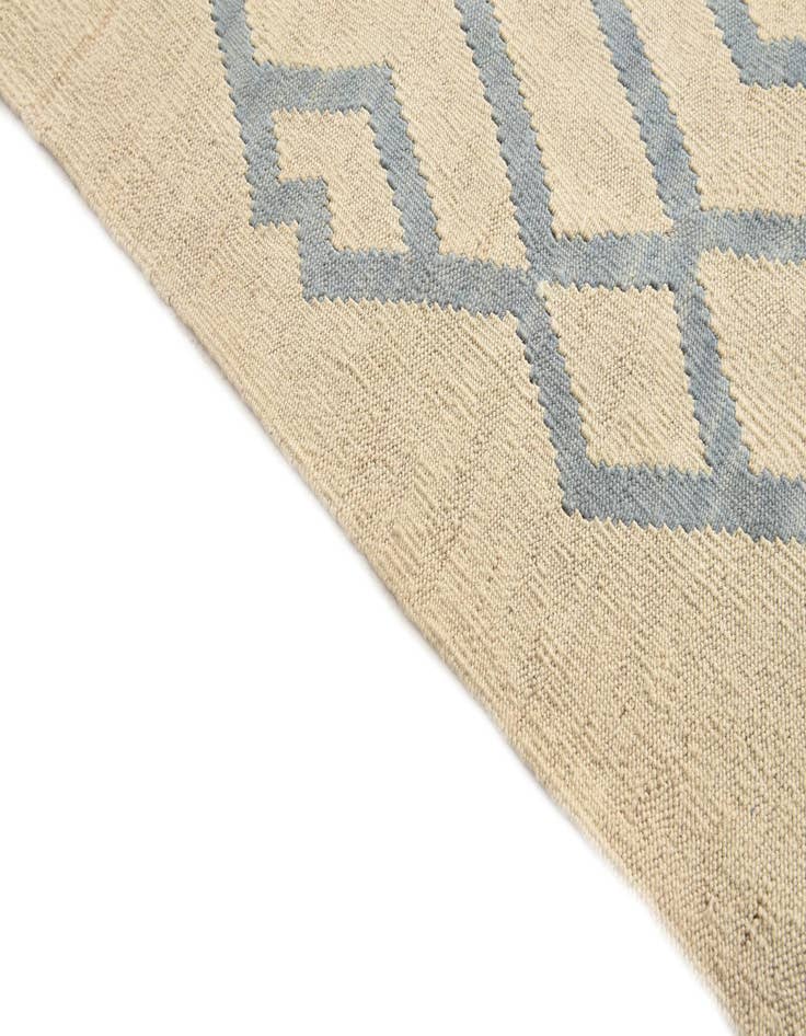 Detail image of  6' 3 x 7' 8  Hand Woven Kilim Modern Wool Rug