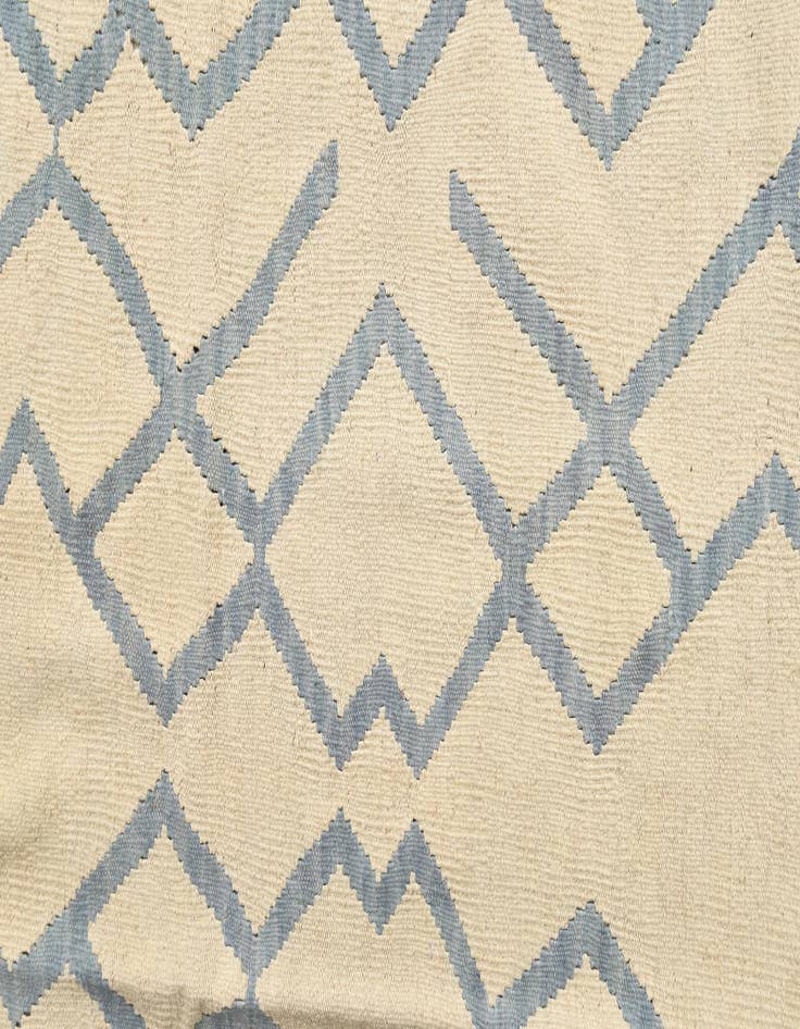 Detail image of  6' 3 x 7' 8  Hand Woven Kilim Modern Wool Rug