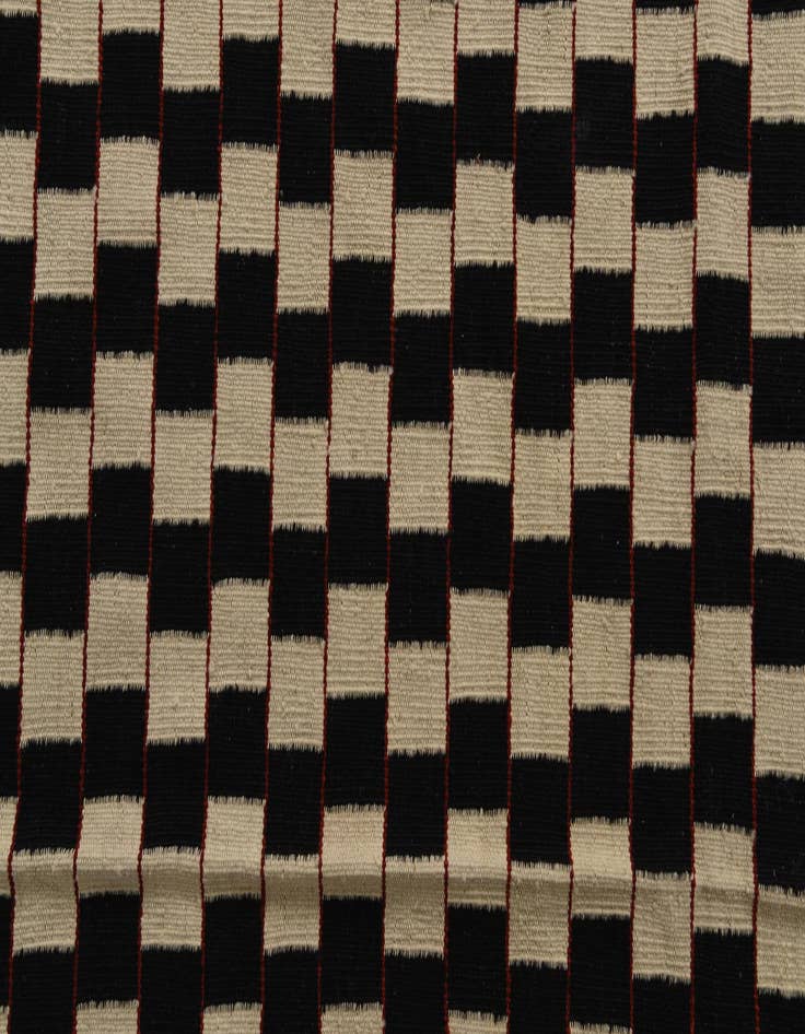 Detail image of  8' 4 x 9' 5  Hand Woven Kilim Modern Wool Rug