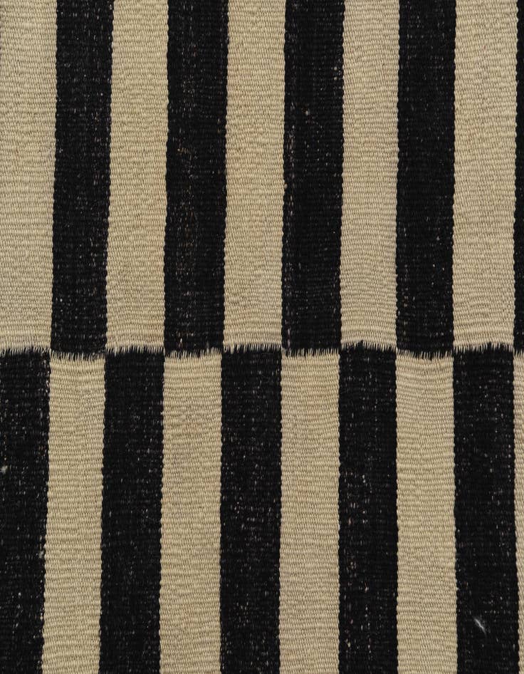 Detail image of  3' 6 x 5'  Hand Woven Kilim Modern Wool Rug