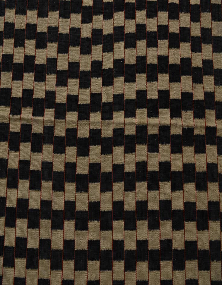 Detail image of  8' x 11' 4  Hand Woven Kilim Modern Wool Rug