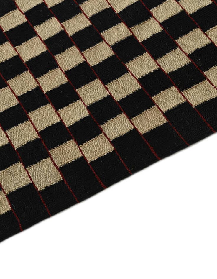 Detail image of  6' 7 x 9' 4  Hand Woven Kilim Modern Wool Rug