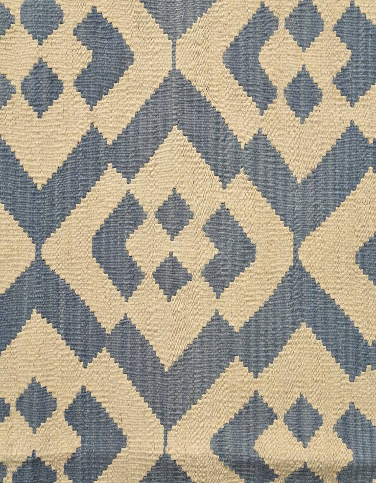 Detail image of  6' 2 x 8' 2  Hand Woven Kilim Modern Wool Rug