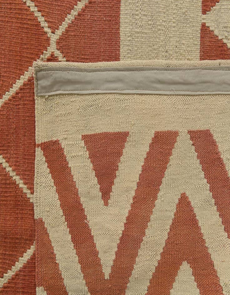 Detail image of  8' 3 x 10'  Hand Woven Kilim Modern Wool Rug