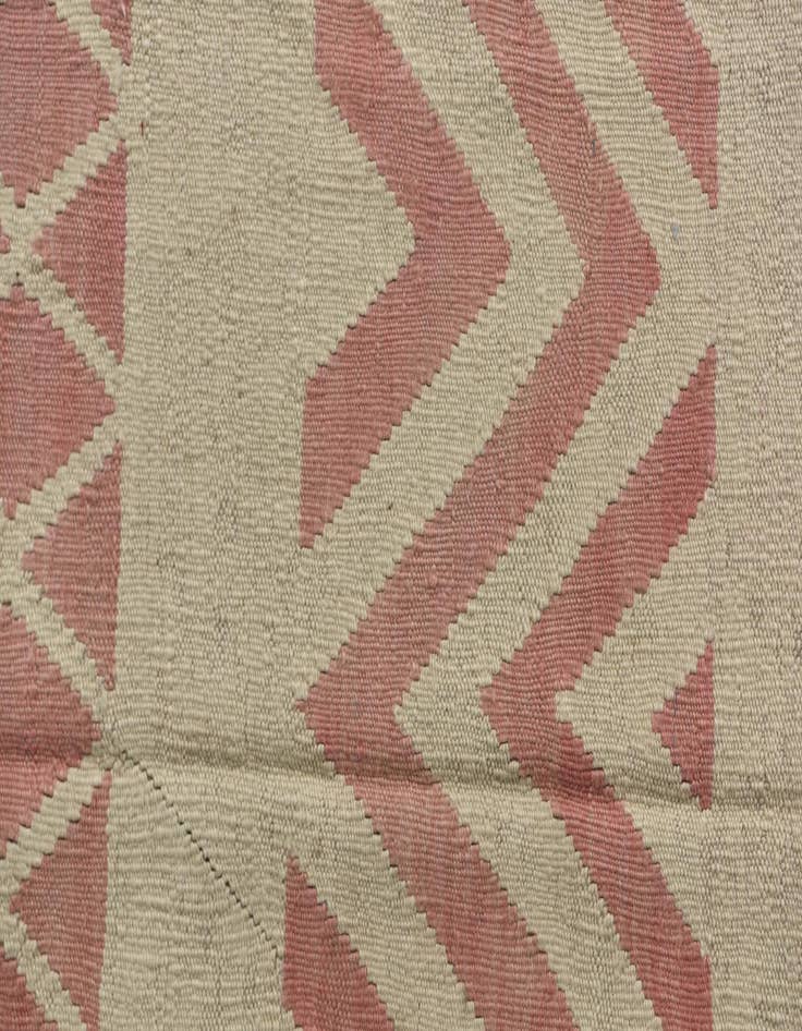 Detail image of  5' 9 x 7' 6  Hand Woven Kilim Modern Wool Rug