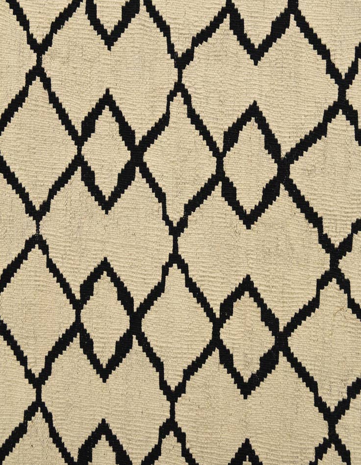 Detail image of  7' 2 x 10'  Hand Woven Kilim Modern Wool Rug