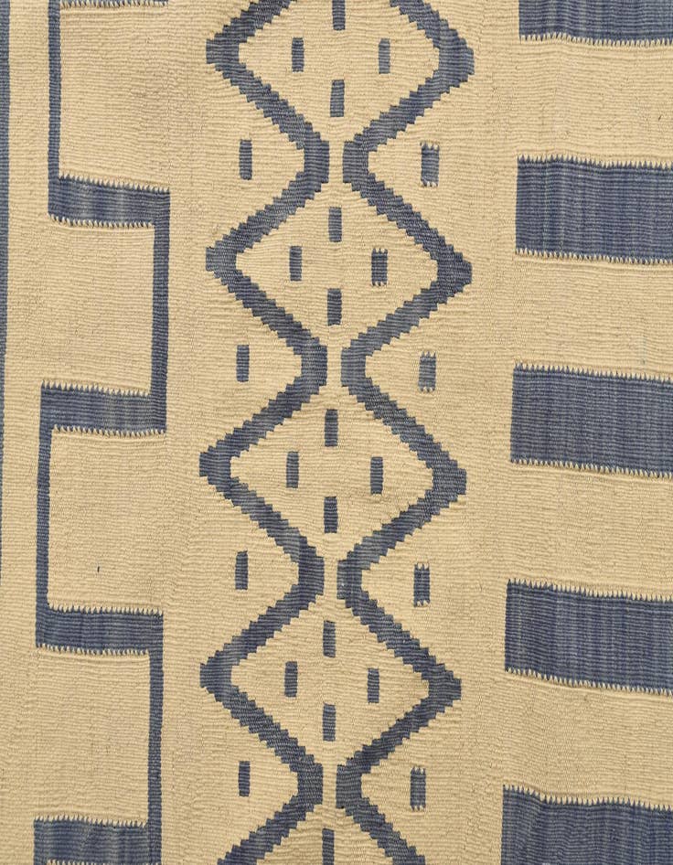 Detail image of  7' 1 x 9' 9  Hand Woven Kilim Modern Wool Rug