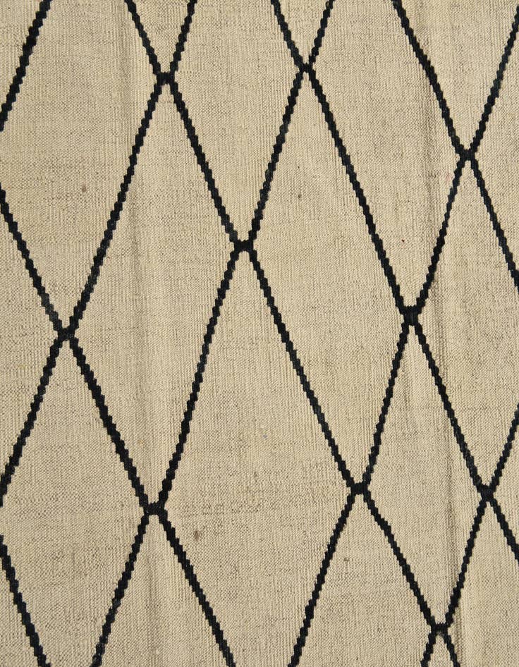 Detail image of  6' 2 x 7' 4  Hand Woven Kilim Modern Wool Rug