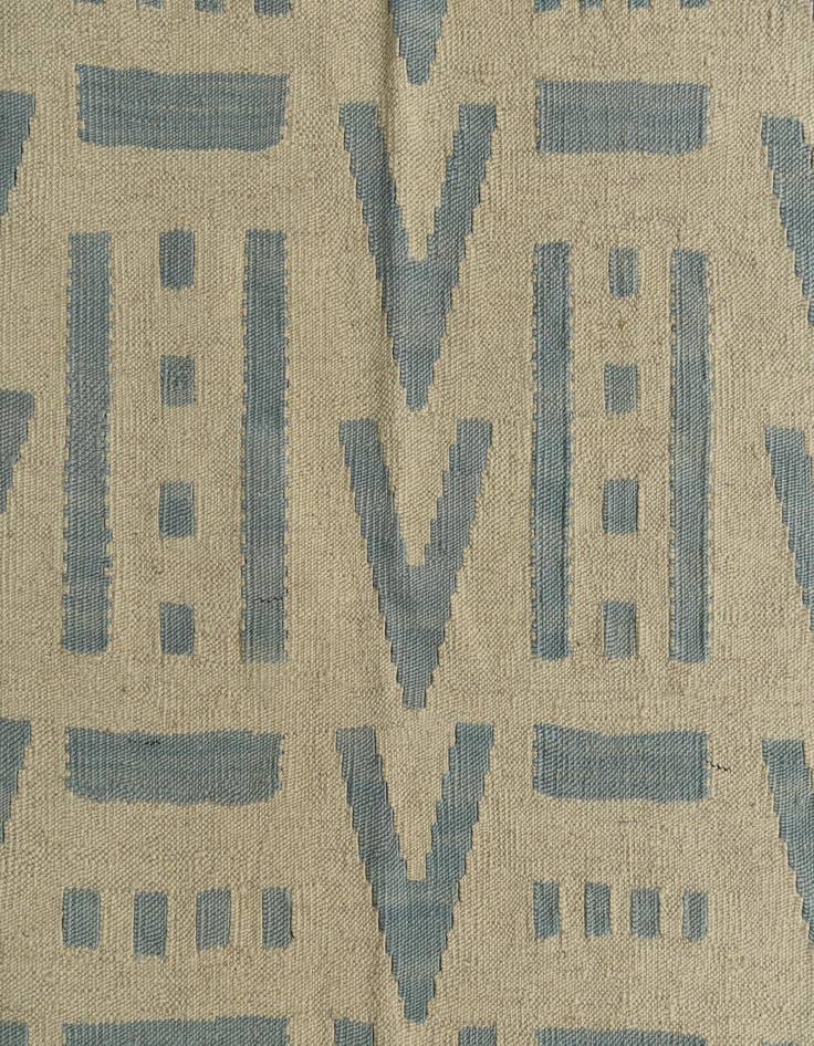 Detail image of  5' 4 x 6' 7  Hand Woven Kilim Modern Wool Rug