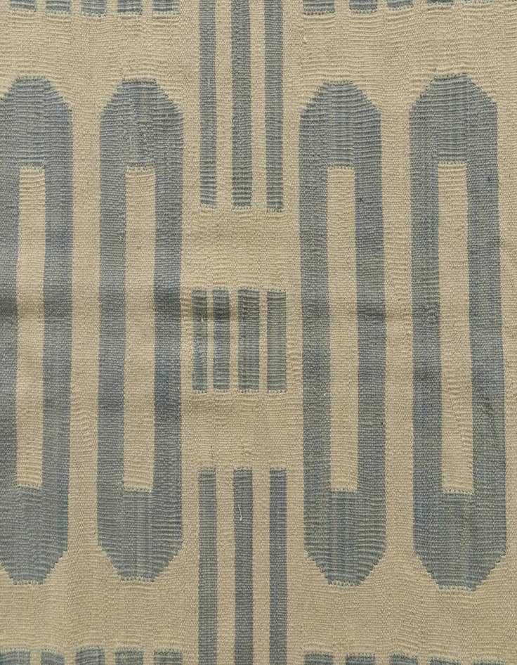Detail image of  6' 3 x 9' 5  Hand Woven Kilim Modern Wool Rug