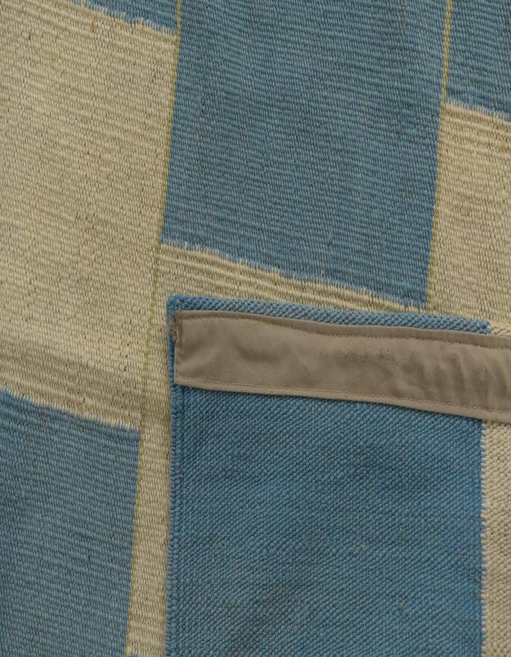 Detail image of  7' 7 x 10' 1  Hand Woven Kilim Modern Wool Rug