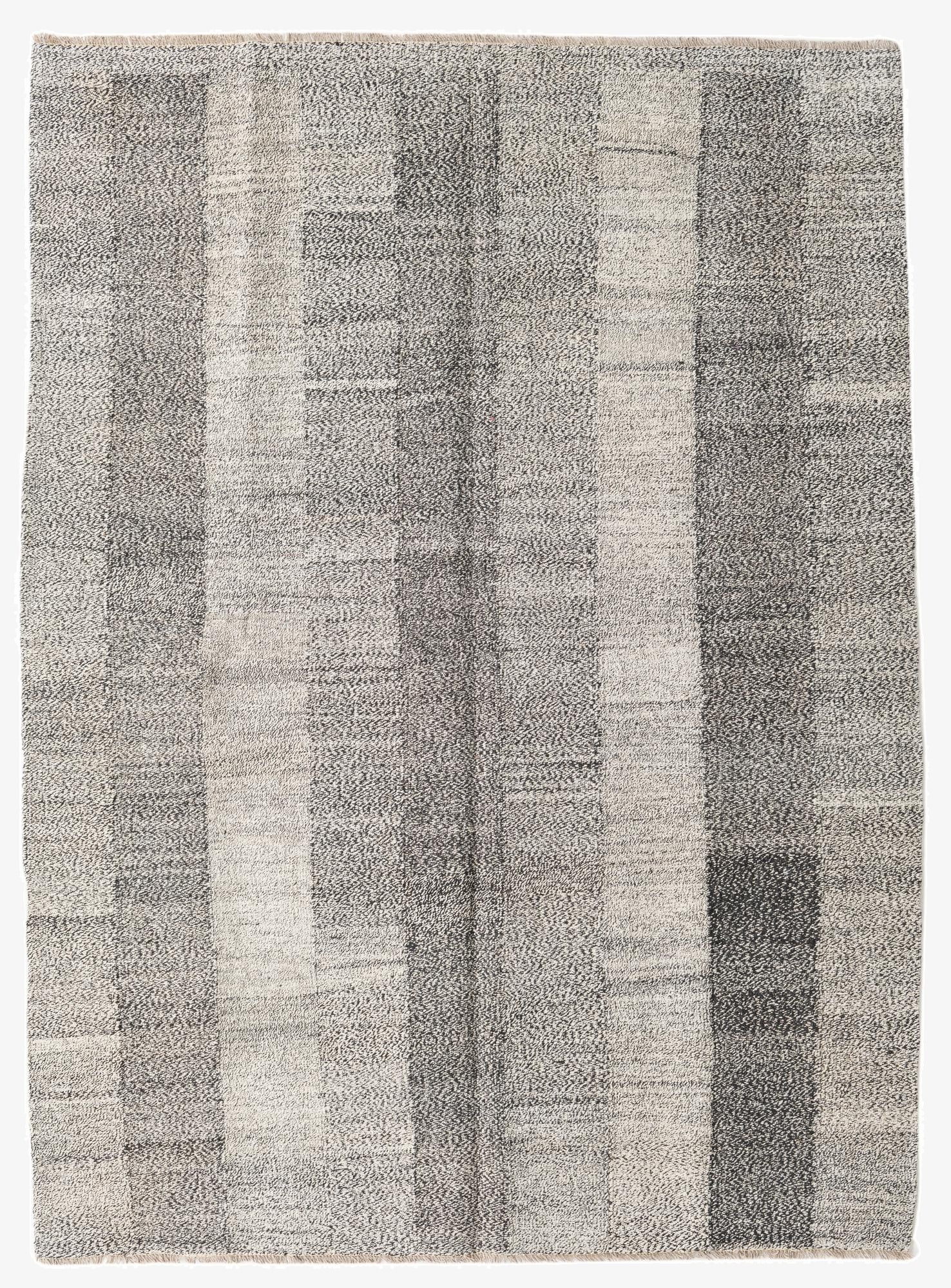  5' 8 x 7' 8  Hand Woven Kilim Modern Wool Rug