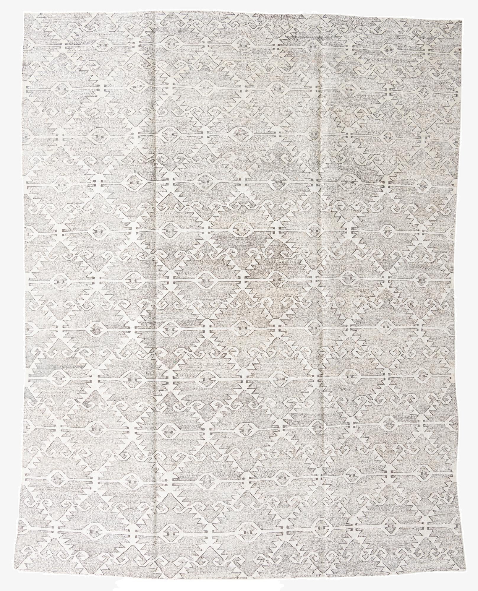  10' x 12' 8  Hand Woven Kilim Modern Wool Rug