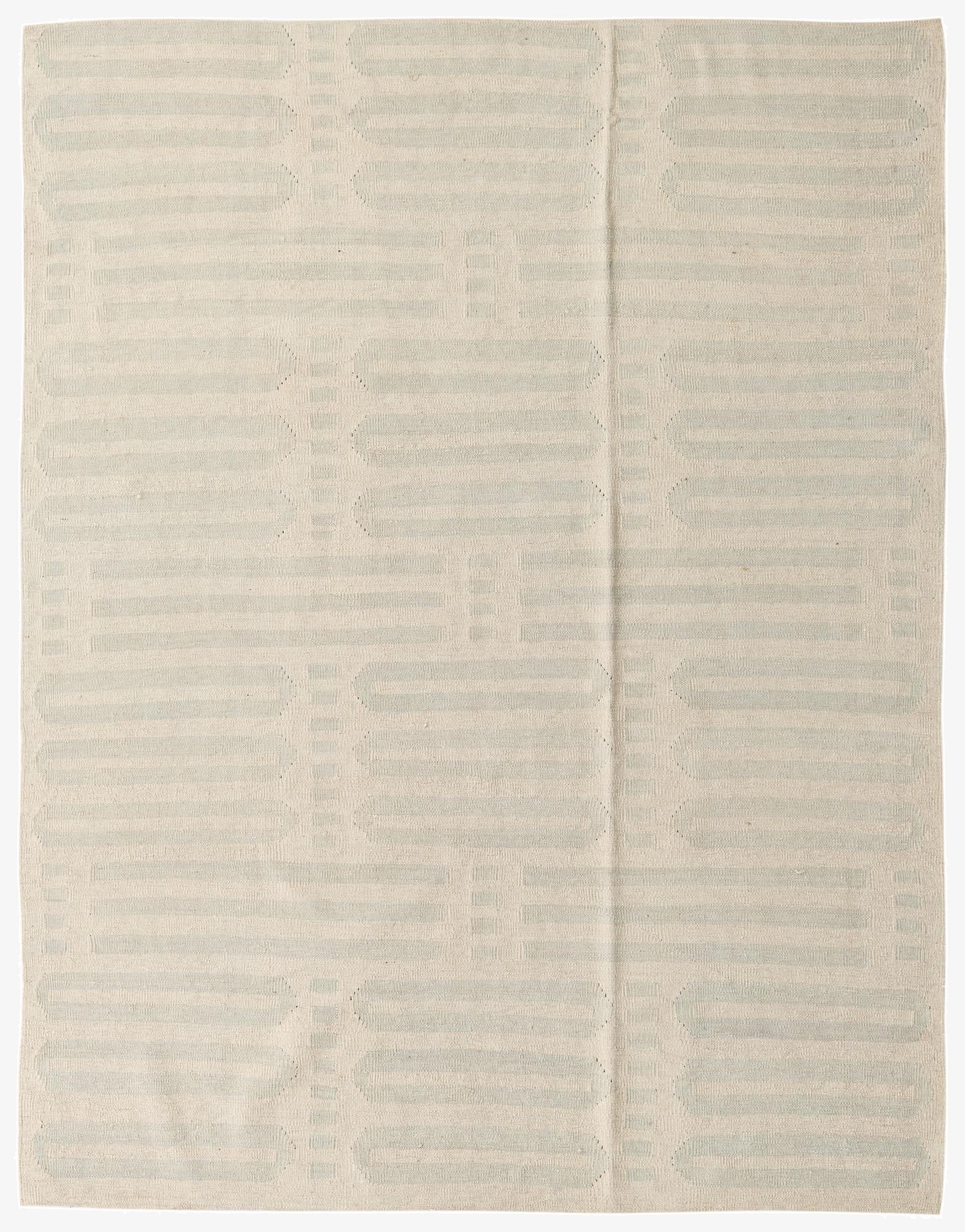  5' 9 x 7' 7  Hand Woven Kilim Modern Wool Rug