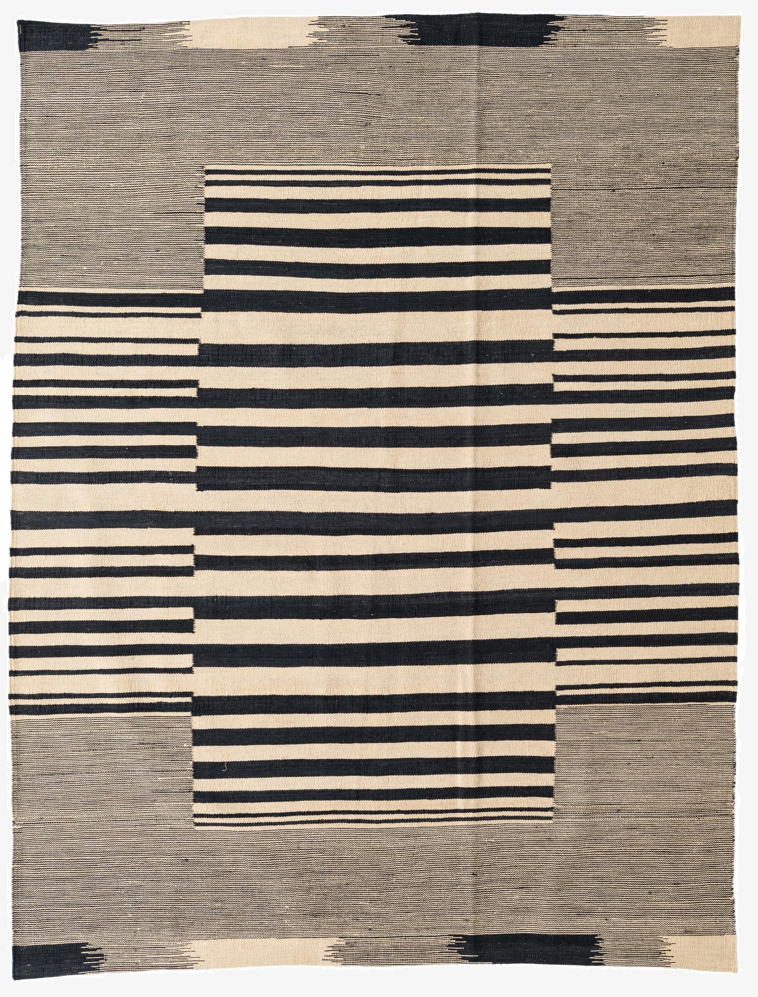  5' 10 x 7' 7  Hand Woven Kilim Modern Wool Rug