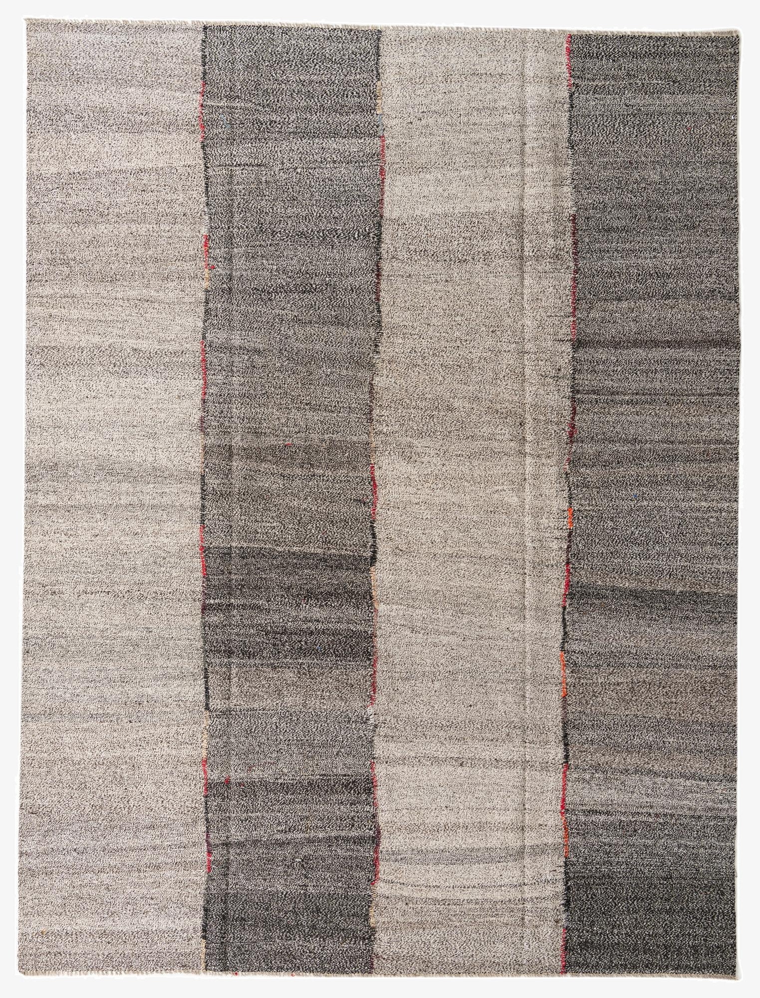  9' x 12'  Hand Woven Kilim Modern Wool Rug