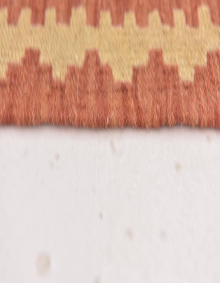 Detail image of  2' 9 x 4' 3  Hand Woven Kilim Waziri Wool Rug