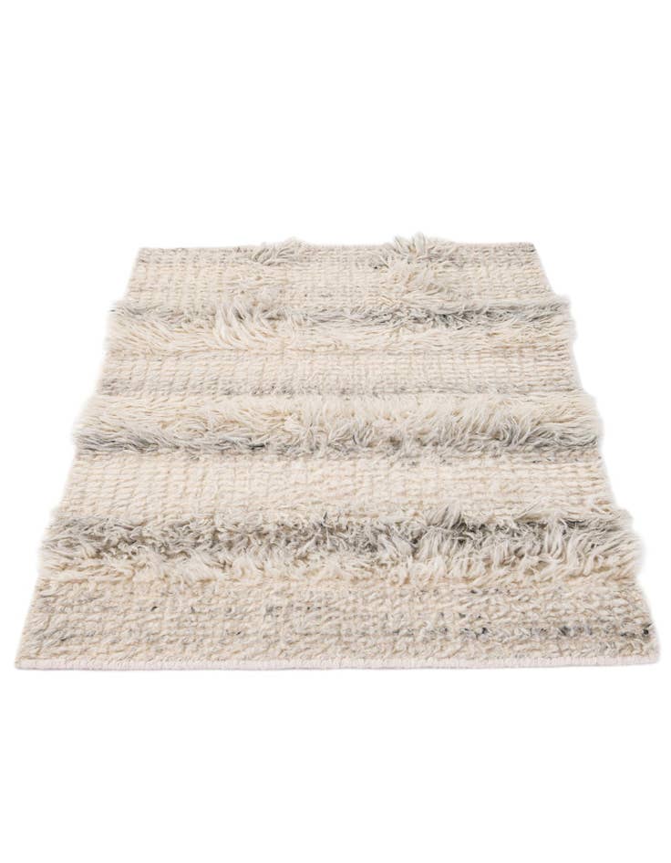 Detail image of  2' 2 x 3'  Hand Knotted Lana New Zealand Wool Rug