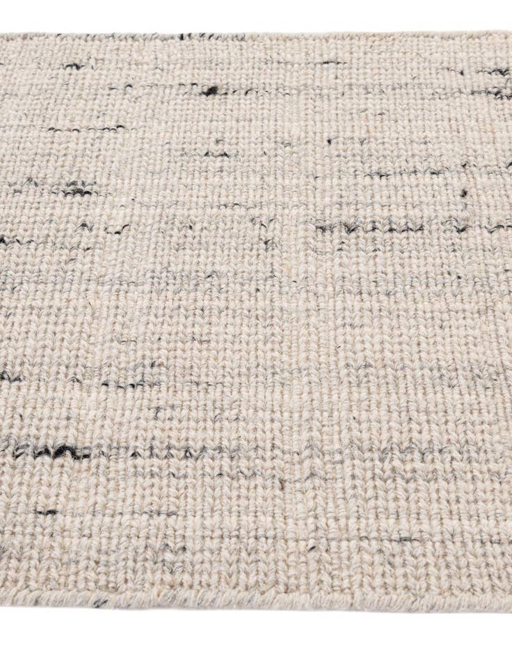 Detail image of  2' 1 x 3'  Hand Knotted Lana New Zealand Wool Rug