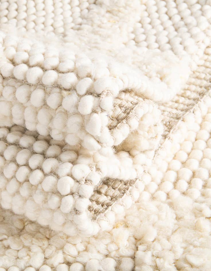 Detail image of  2' x 3' 1  Hand Woven Lana New Zealand Wool Rug