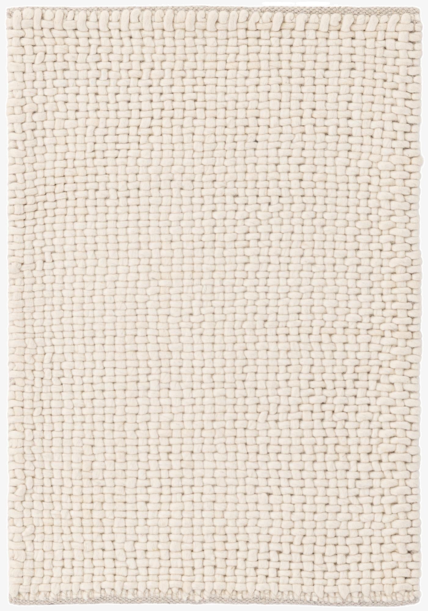  1' 11 x 2' 10  Hand Woven Lana New Zealand Wool Rug