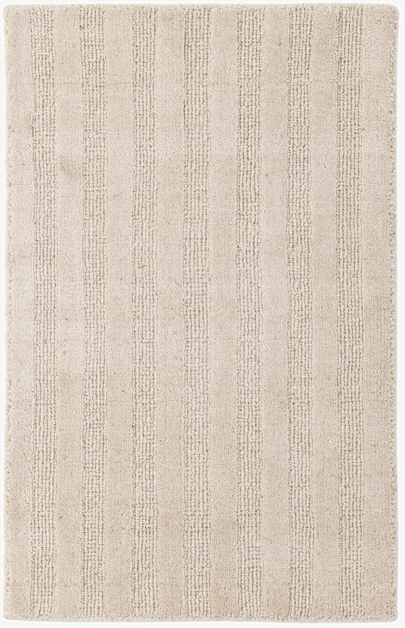  2' 1 x 3' 2  Hand Woven Lana New Zealand Wool Rug