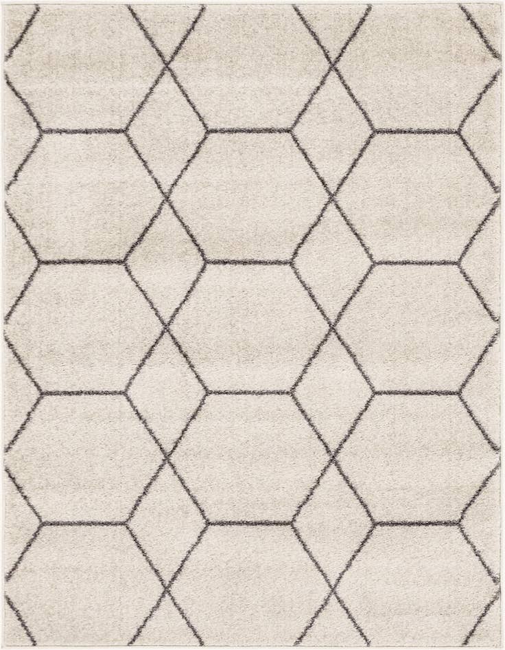 Detail image of 3' x 5' 3 Lattice Frieze Rug